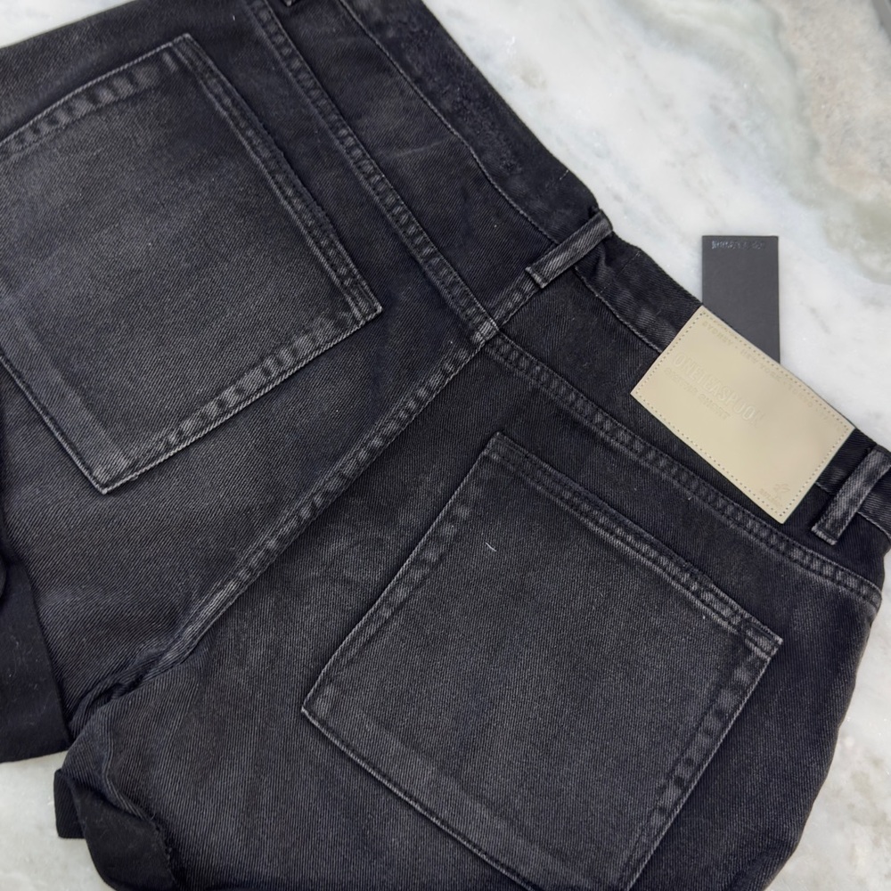 One Teaspoon Black Denim Shorts with Tag